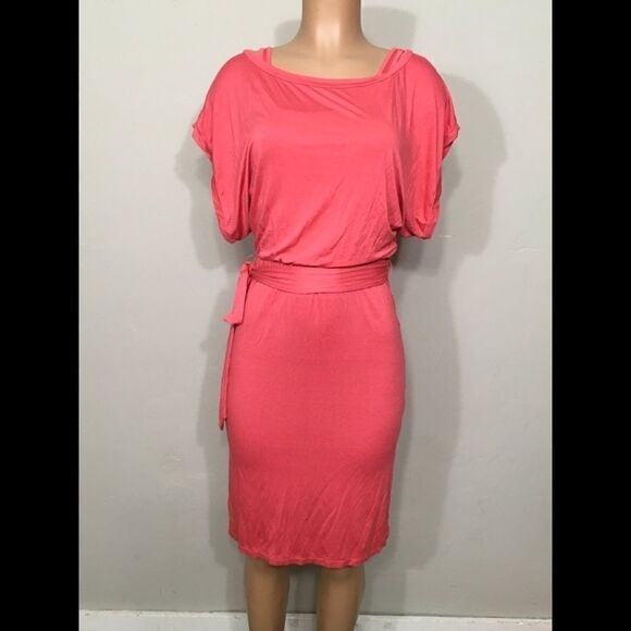 Three Dots coral dress. NWOT - Picture 1 of 7